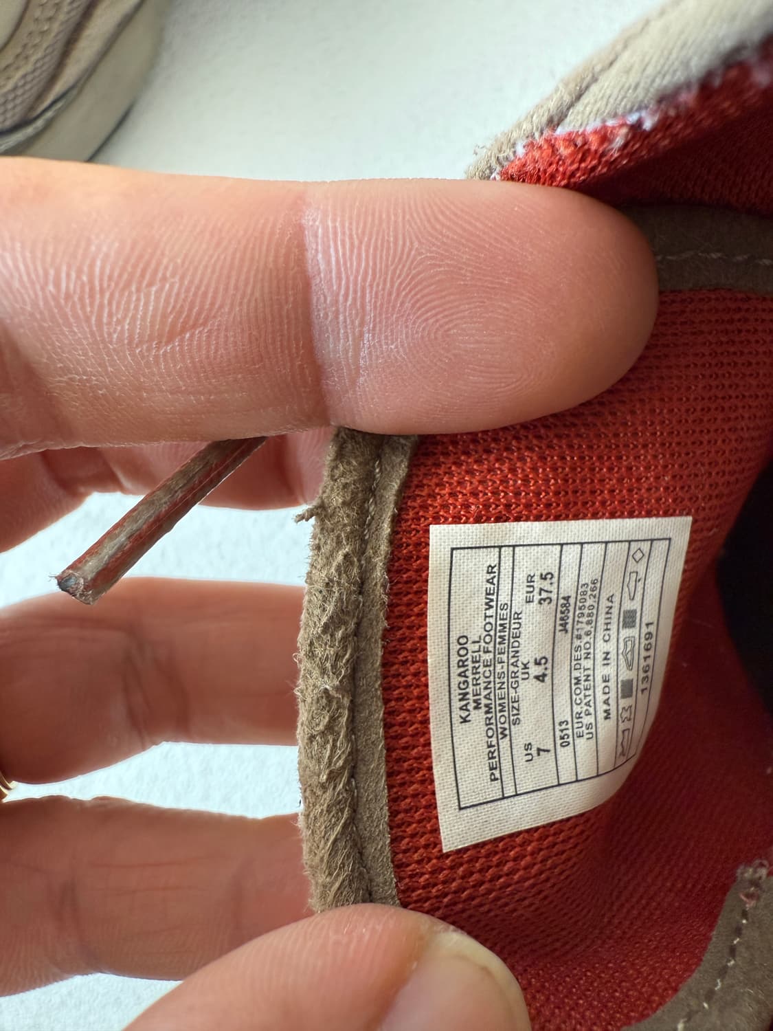 [235]머렐(MERRELL) 하이킹 로우 상품이미지9