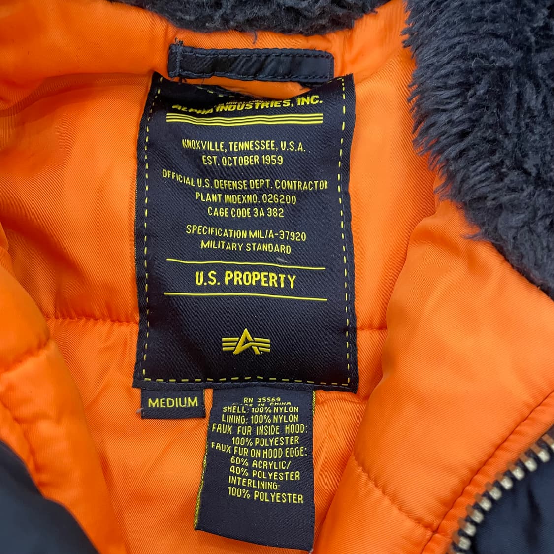 알파인더스트리 N3B 파카 상품이미지2