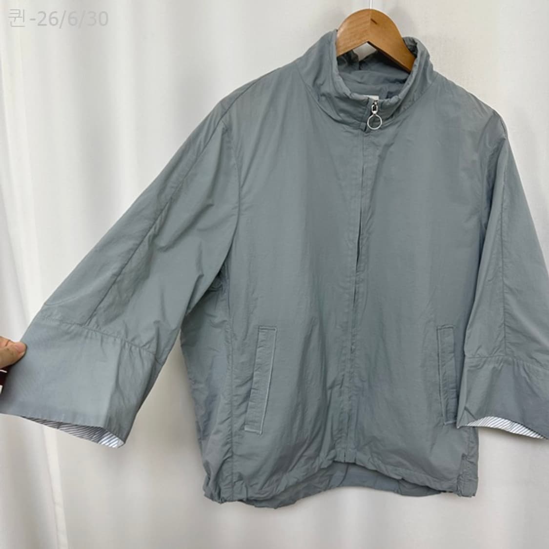 레노마 여자 얇은 집업 자켓 춘추 간절기 6 (44-66추천) 상품이미지4