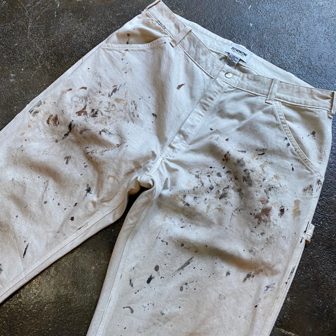 (L) BOWWOW 페인터 워크 팬츠 상품이미지2