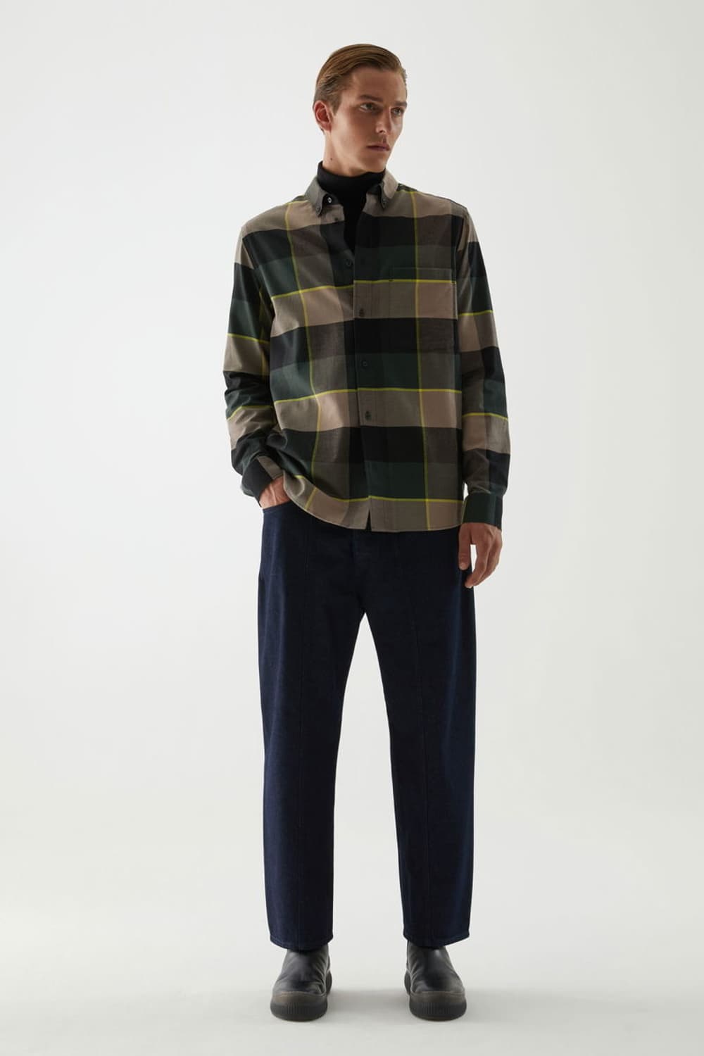 [코스] 페널 체크 셔츠 상품이미지7