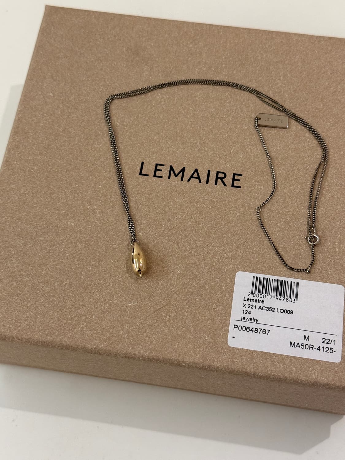 르메르 씨드 펜던트 목걸이 상품이미지2