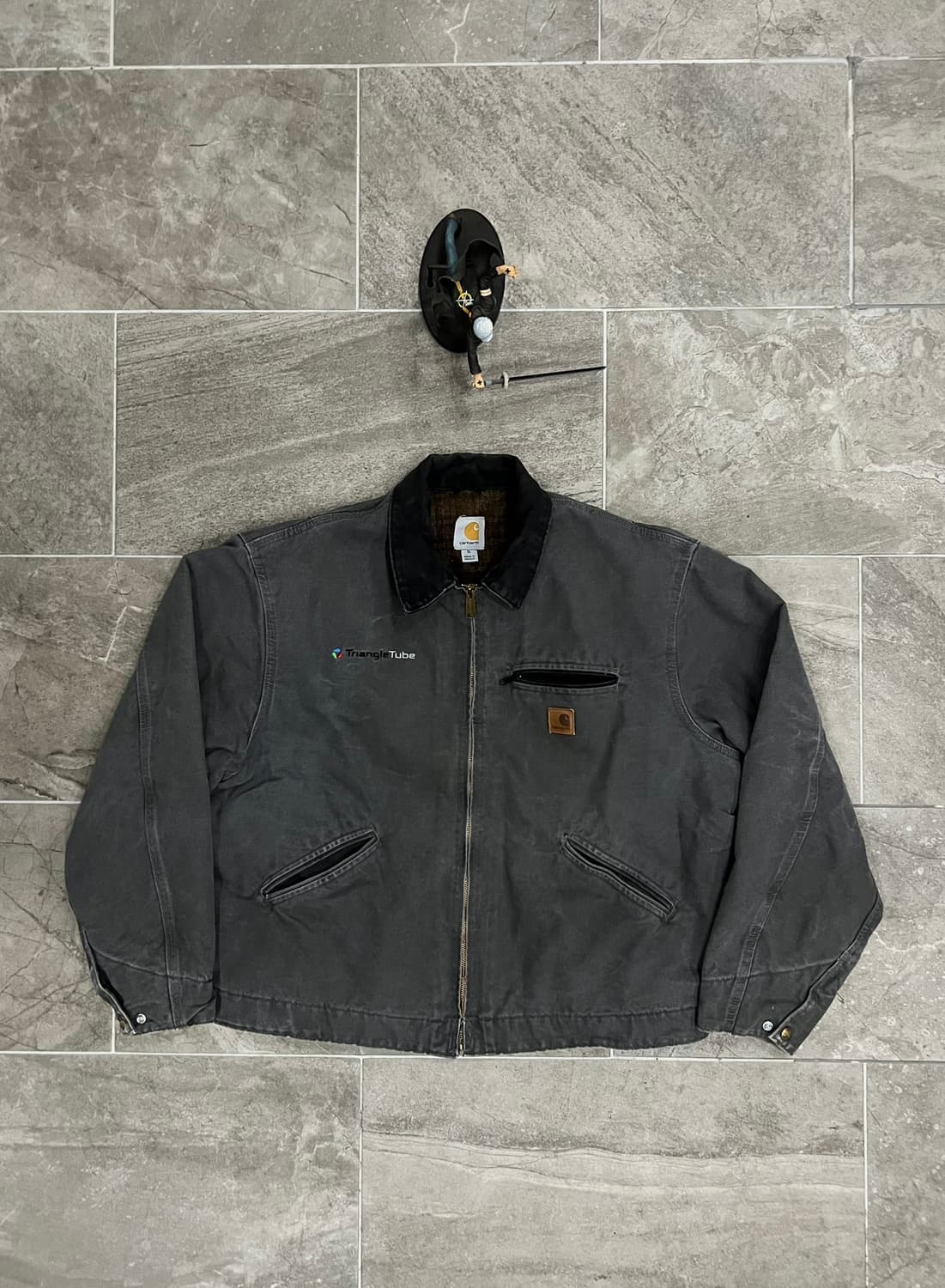 (XL)칼하트 디트로이트 자켓 J97 GVL 그래블 상품이미지1