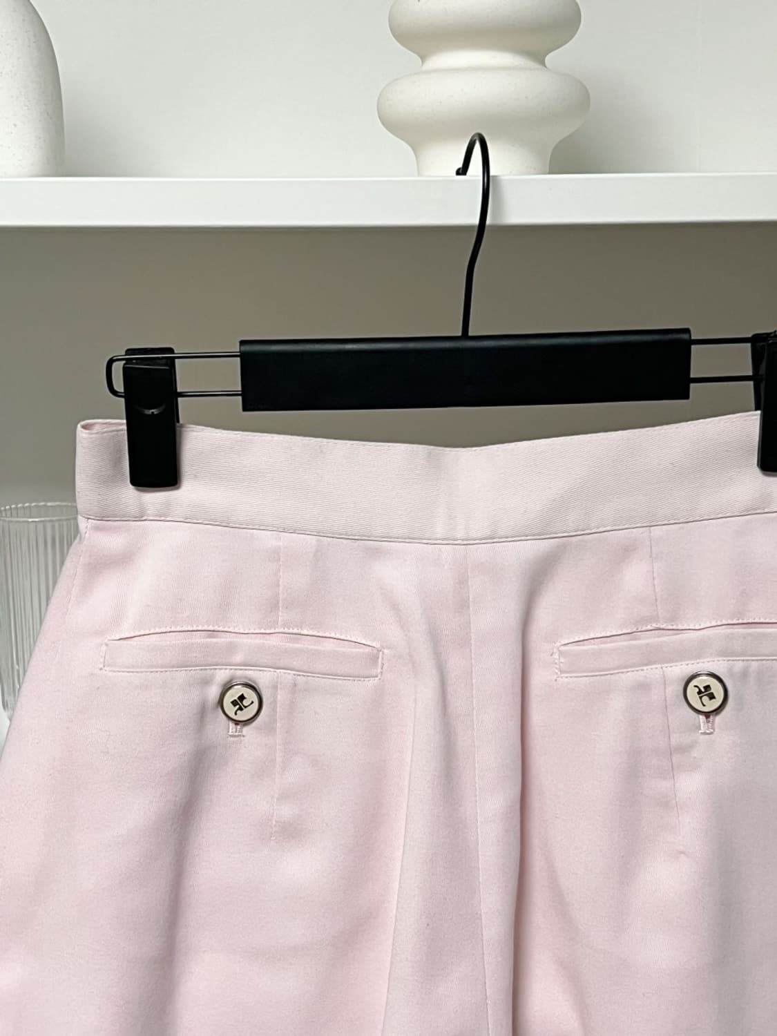 courreges / 꾸레쥬 핑크 치마바지 상품이미지9