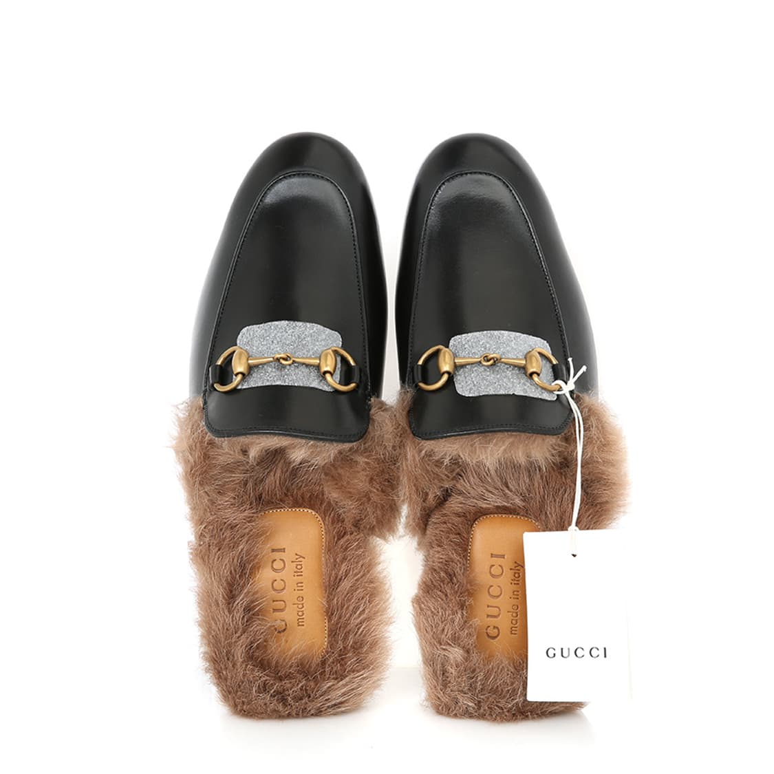 구찌 프린스타운 홀스빗 블로퍼 FUR 퍼뮬 베티스 구두 397647 상품이미지10