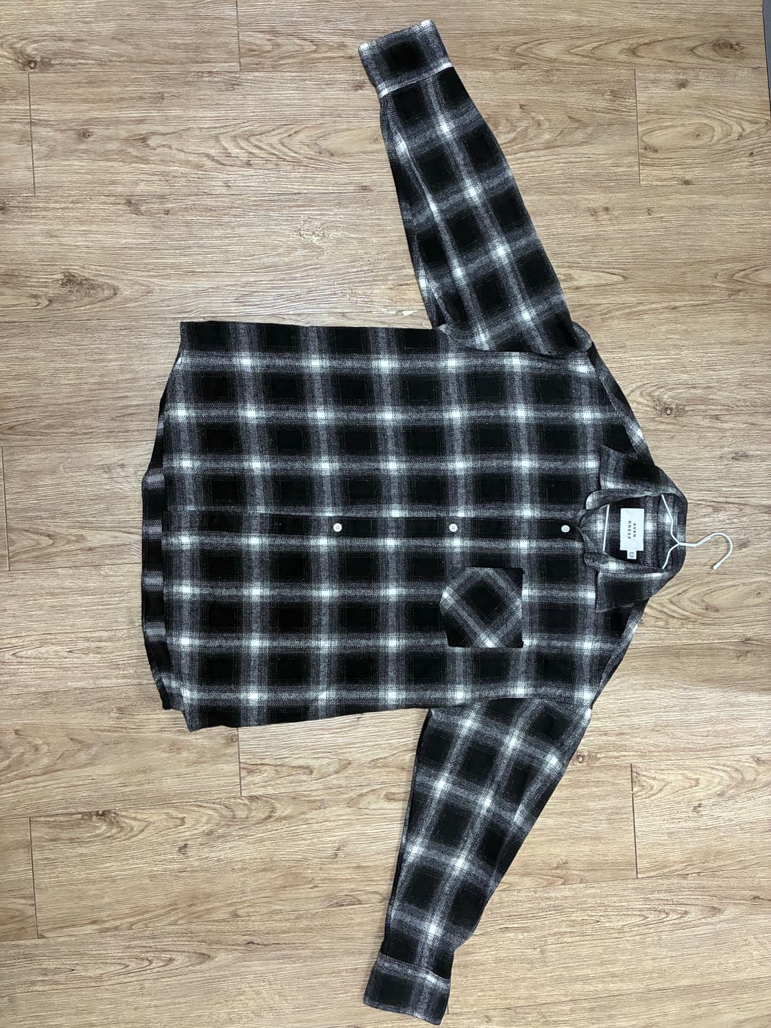 AVAN DRESS 체크 셔츠 상품이미지3