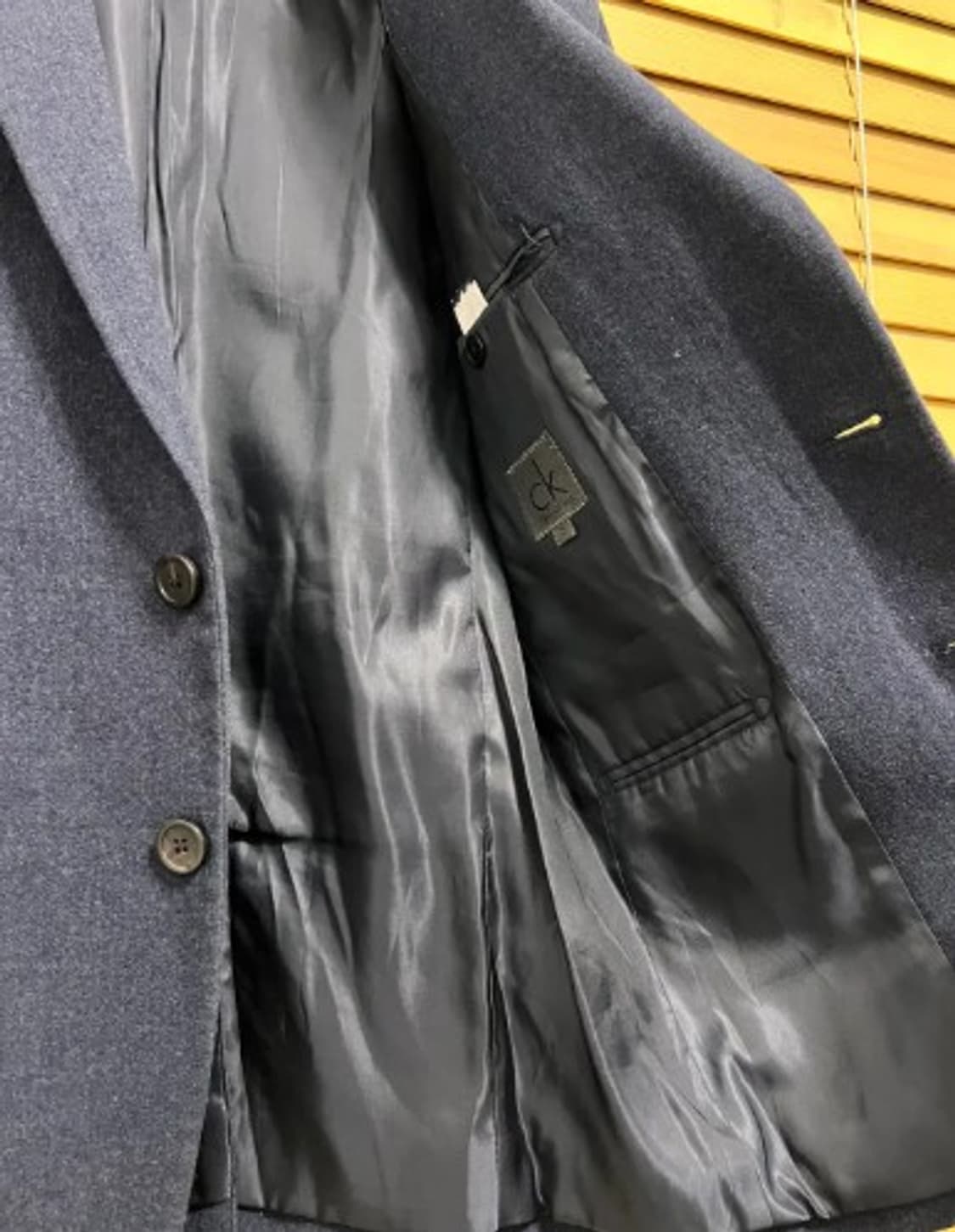 CK캘빈클라인 남성 네이비울자켓 95 상품이미지4