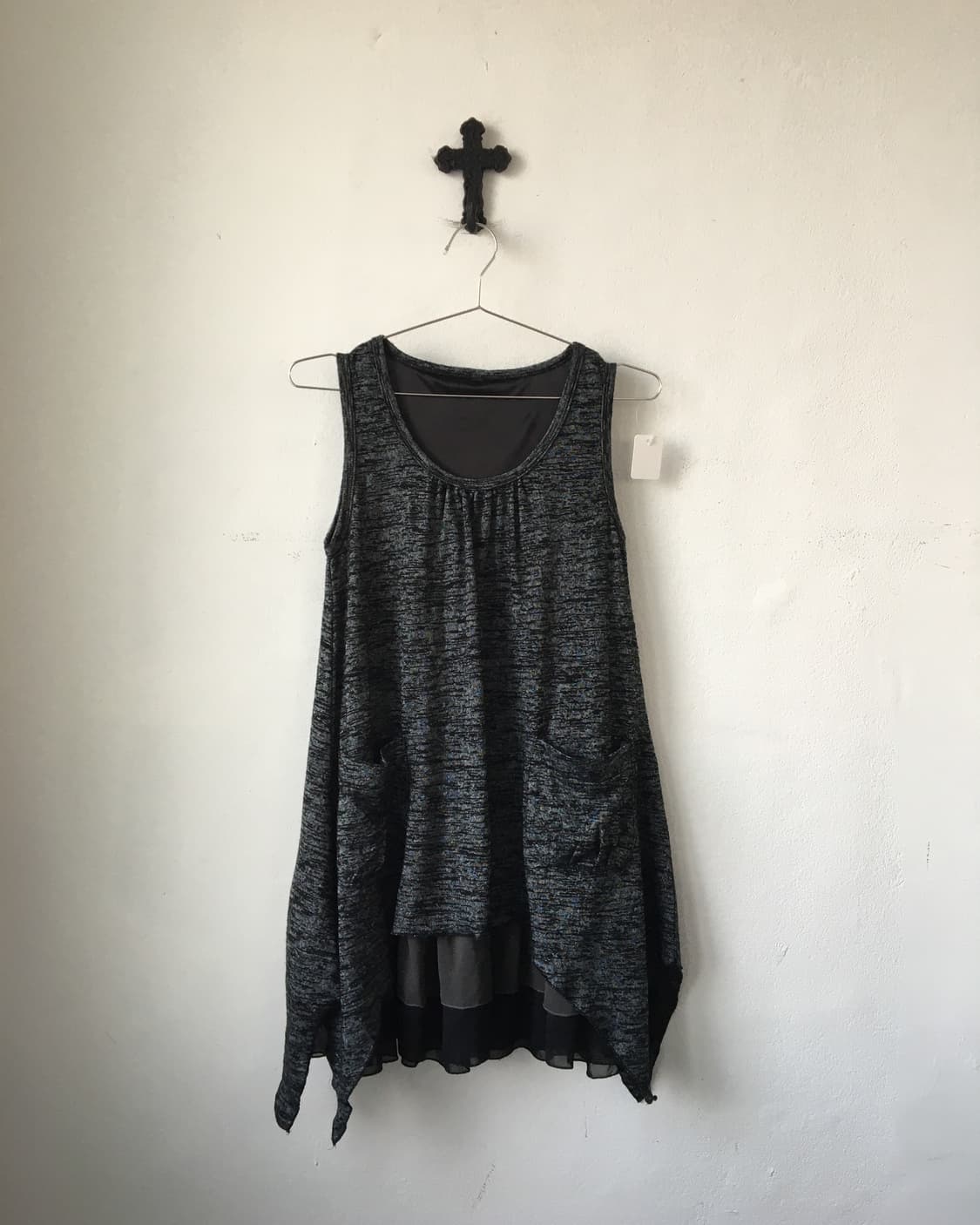 Unbalanced sleeveless onepiece 상품이미지2