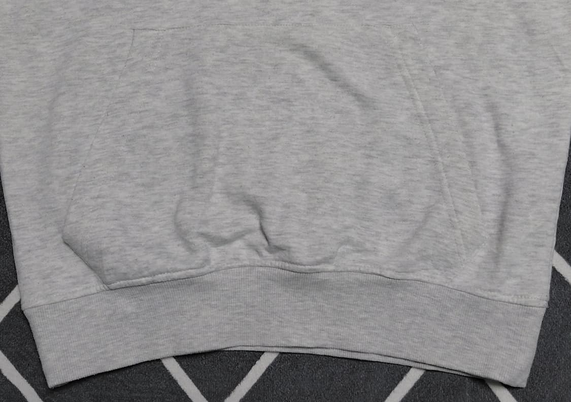 [정품/M] Jack & Jones 로고 기모 후드티 (멜란지 그레이) 상품이미지3