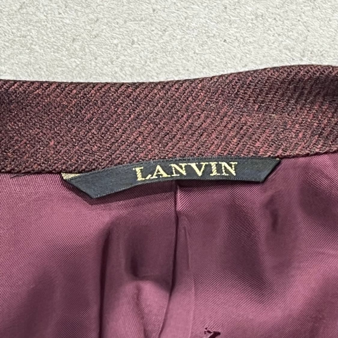 랑방 울 블레이저 s09687 상품이미지7