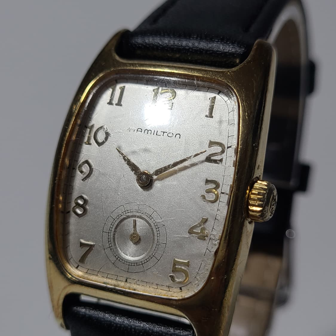 빈티지 해밀턴 6264 아메리칸 클래식 볼튼 쿼츠 시계 상품이미지3