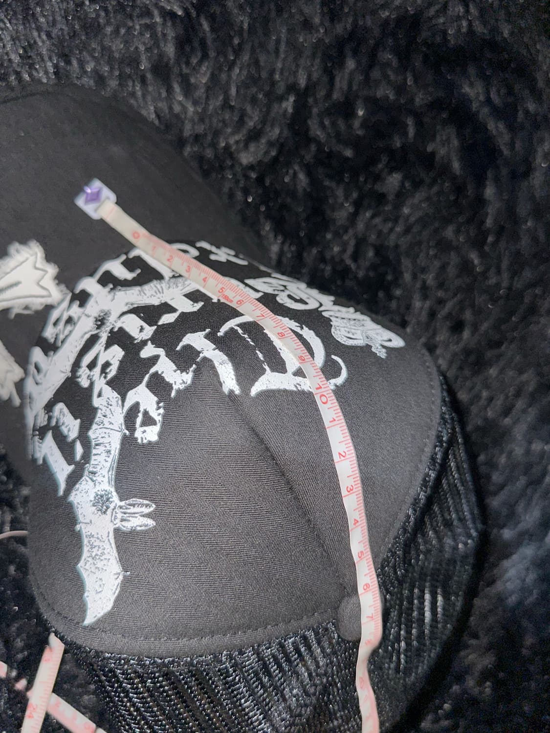 박쥐 고딕 고스 데미지 메쉬 볼캡 상품이미지4