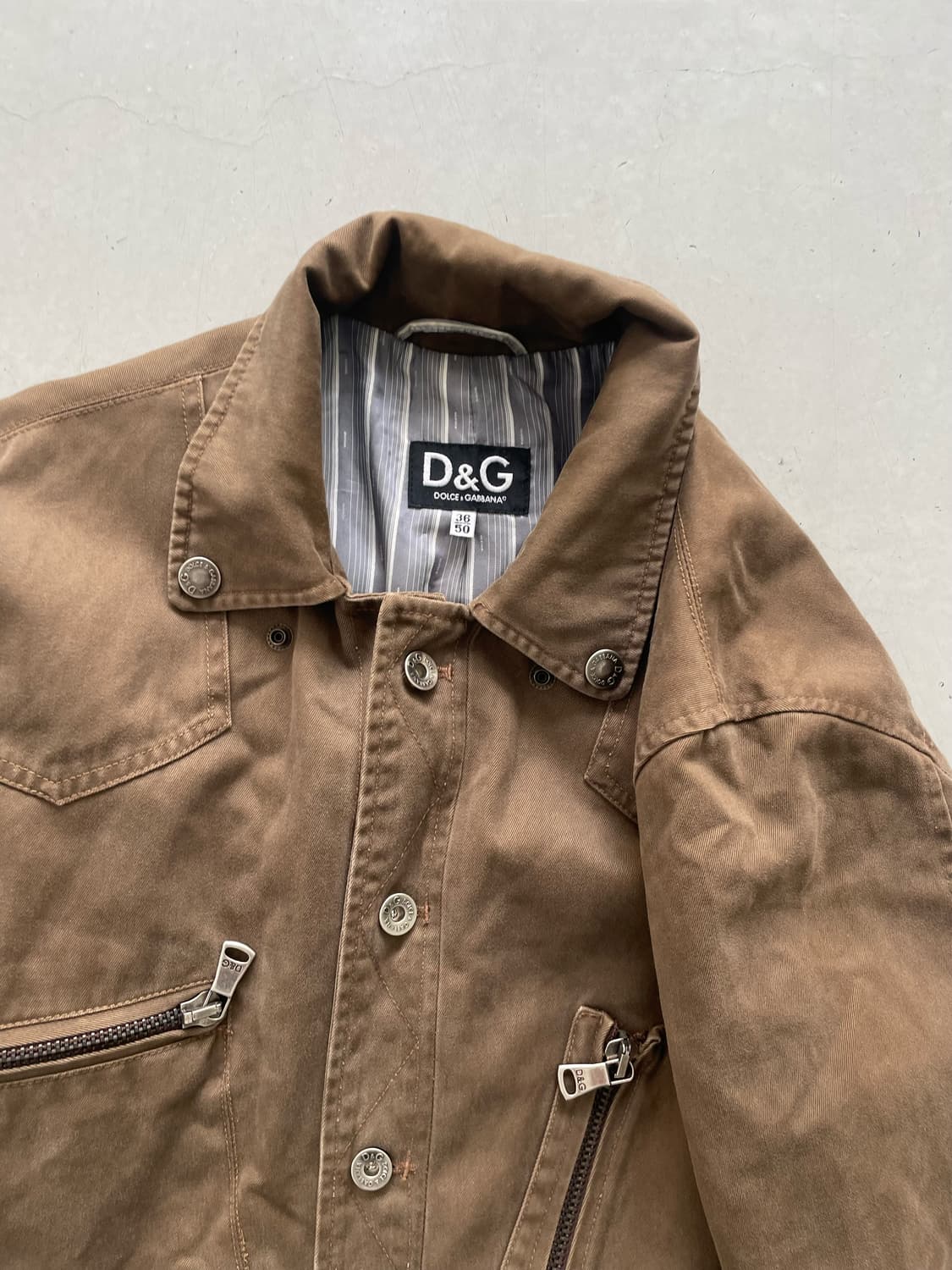 DOLCE & GABBANA brown jacket 상품이미지2