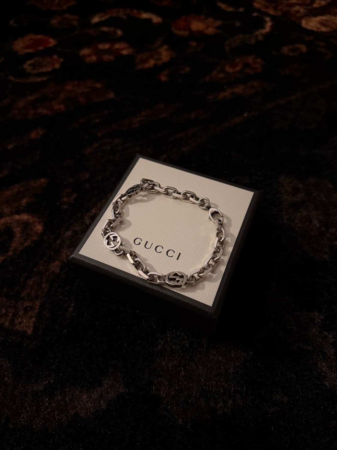 정품 구찌 은팔찌 19호 상품이미지1