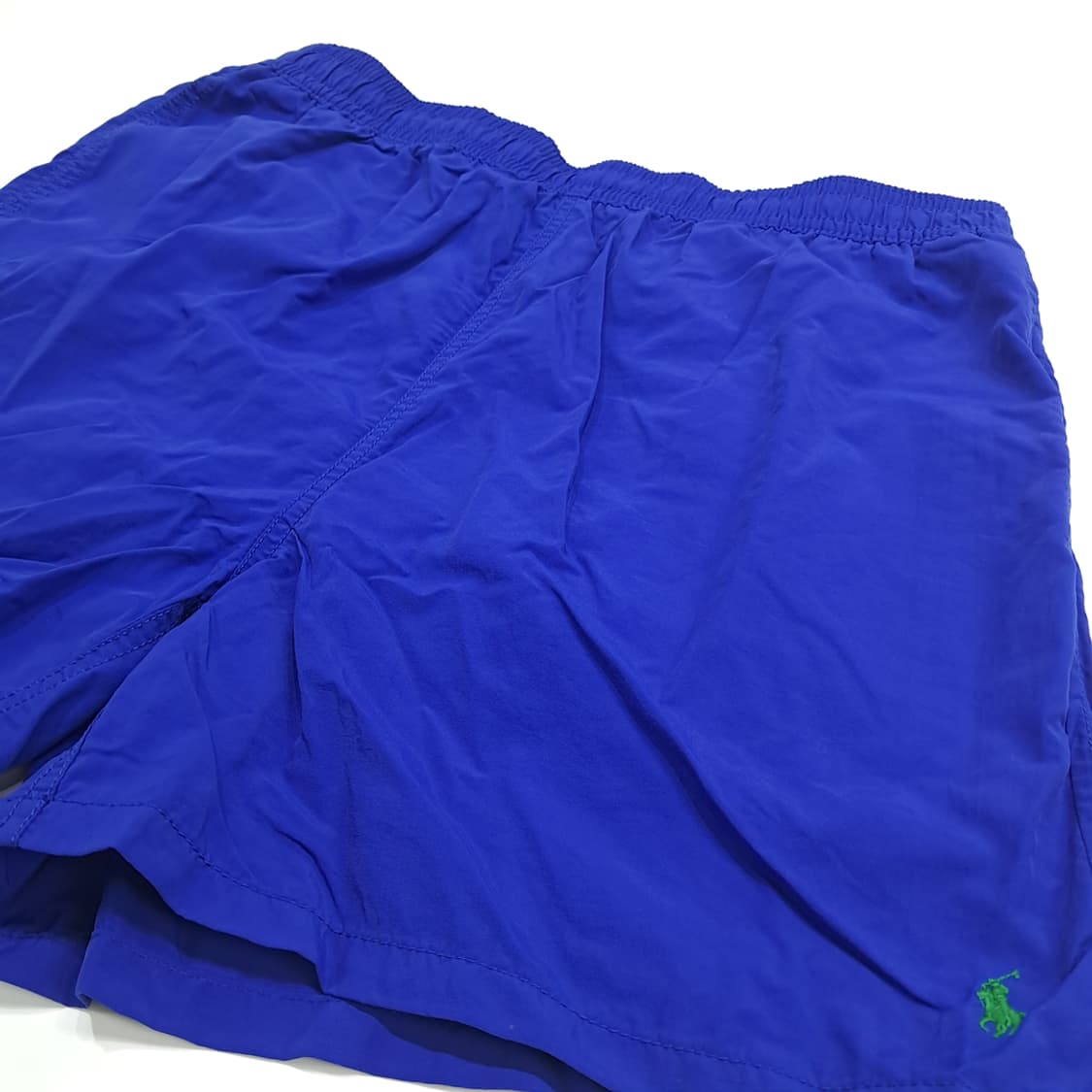 Co629 XL 폴로 랄프로렌 90S 로얄블루 스윔 팬츠 반바지 상품이미지3