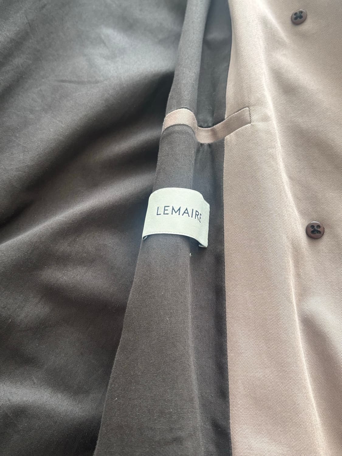 르메르 개버딘 트렌치 코트 36 상품이미지6