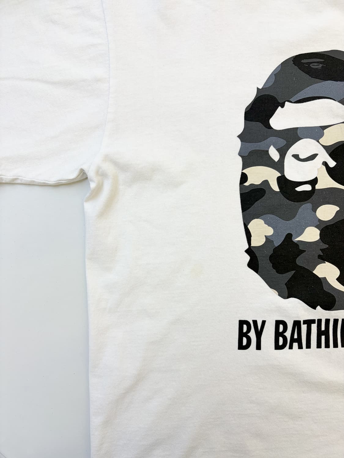 베이프 시티 카모 빅 사루 로고 티셔츠 상품이미지8