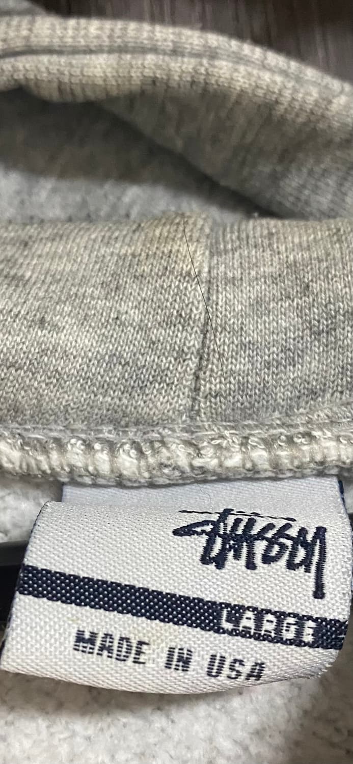 90s stussy knowledge is king hoodie 상품이미지5