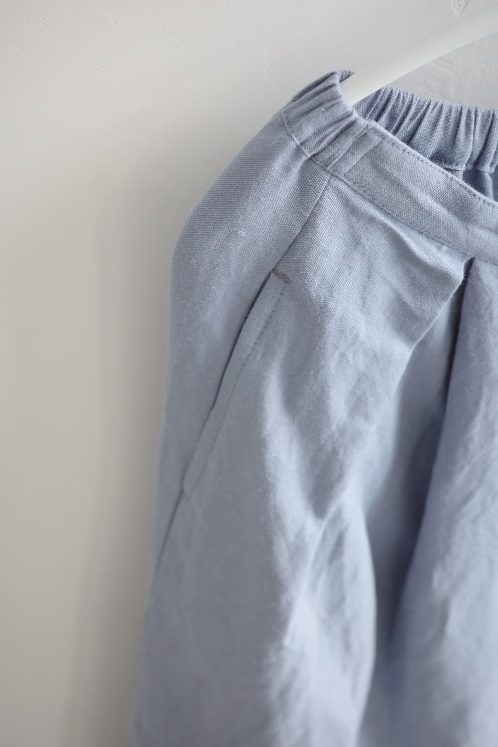 POU DOU DOU • 린넨 맞주름 스커트 상품이미지8