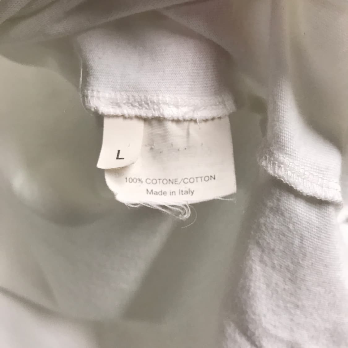 YSL 입생로랑 화이트 반팔 티셔츠 L 상품이미지6
