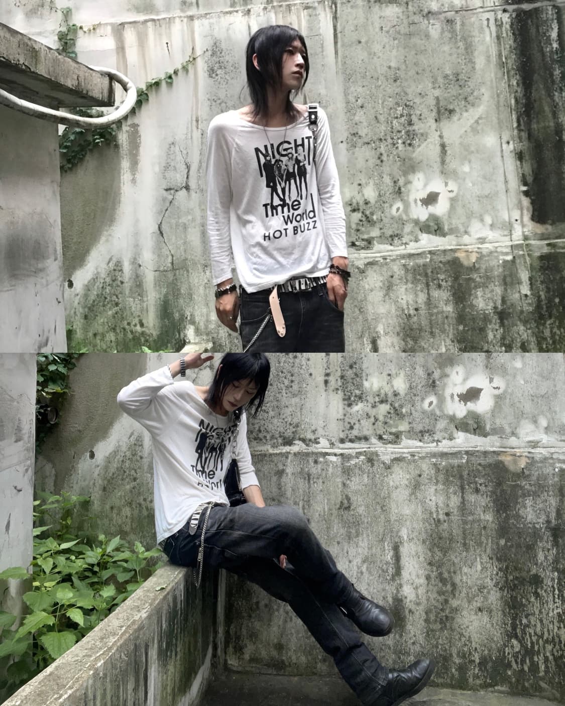 (Loweys farm)rock printing t 상품이미지2