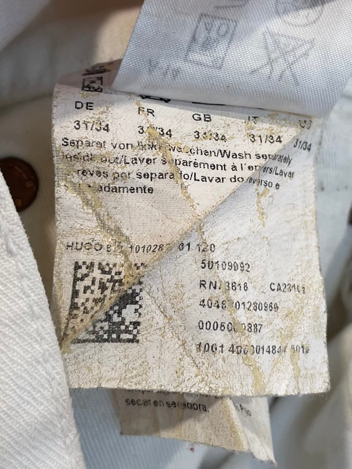 [Hugo Boss] White Denim Pants 상품이미지10