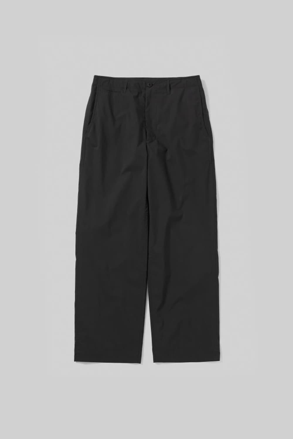 오토매틱포더피플 TOP STITCH PANTS_CHARCOAL BLACK 상품이미지1