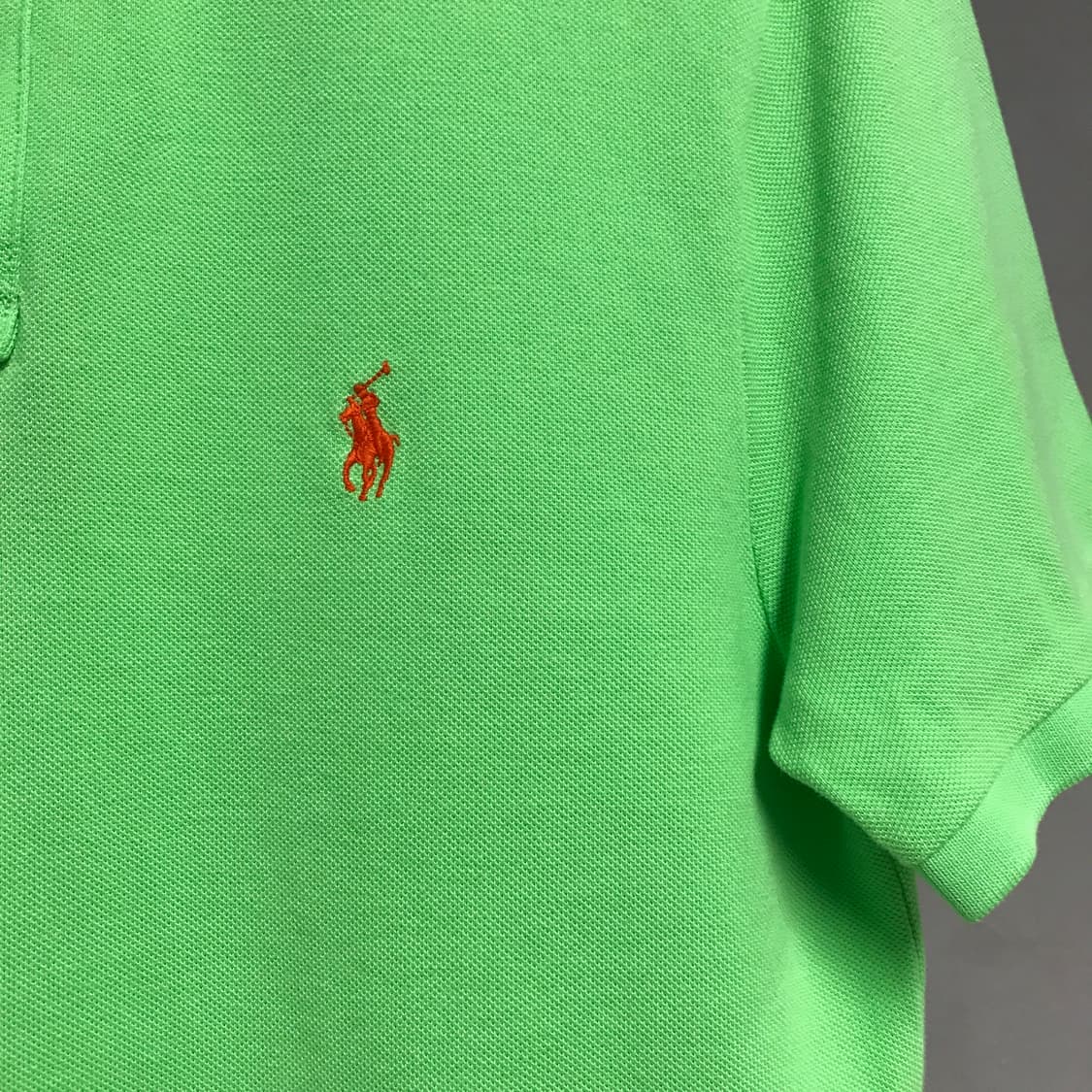 폴로 랄프로렌 PK 반팔 카라티 그린 M 상품이미지4