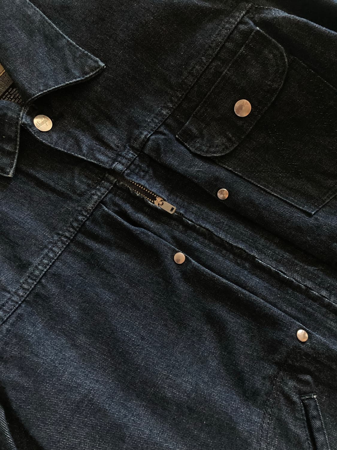 Soe x wrangler 데님 자켓 상품이미지4