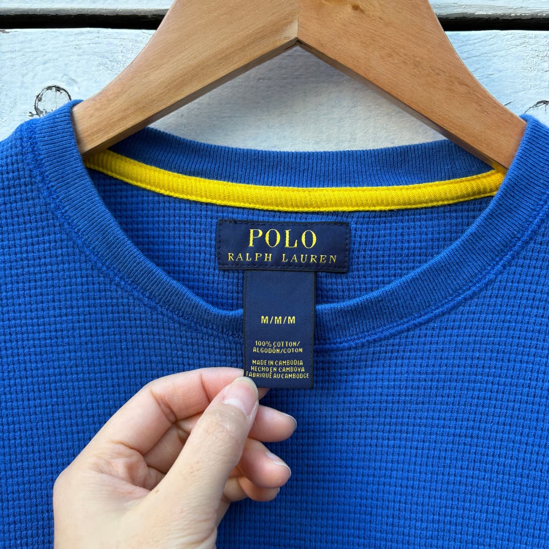 Polo 폴로 와플티 롱슬리브 상품이미지4