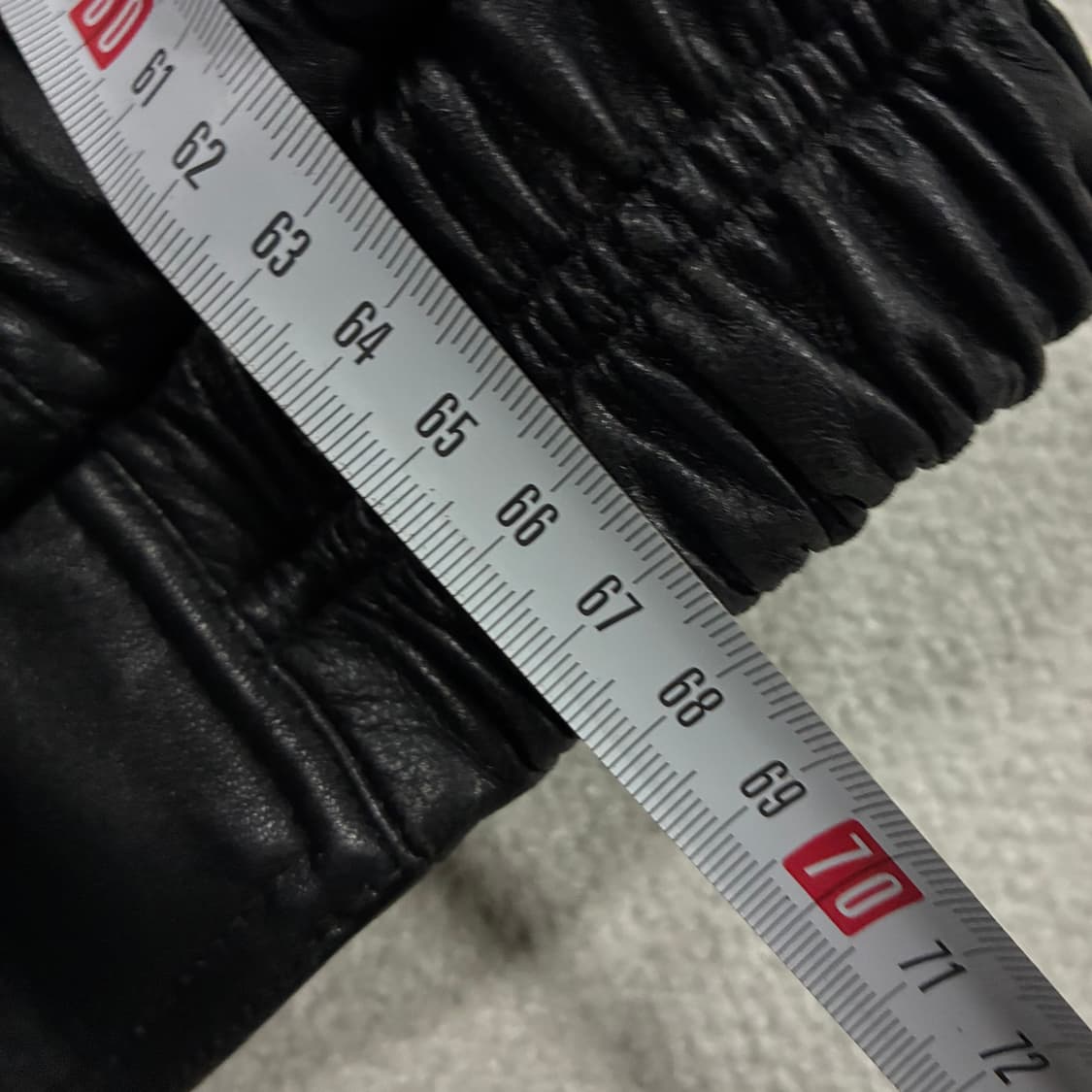 Fon Tellin 검정색 이탈리 양가죽 자켓 95 상품이미지5