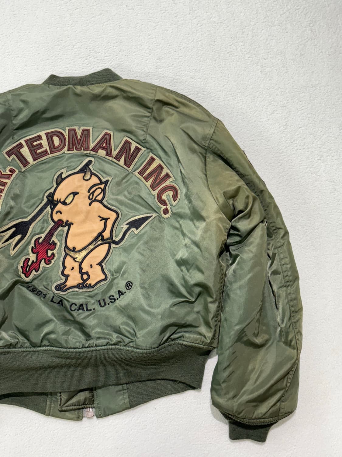 테드컴퍼니 항공 블루종 점퍼 38 사이즈 상품이미지4