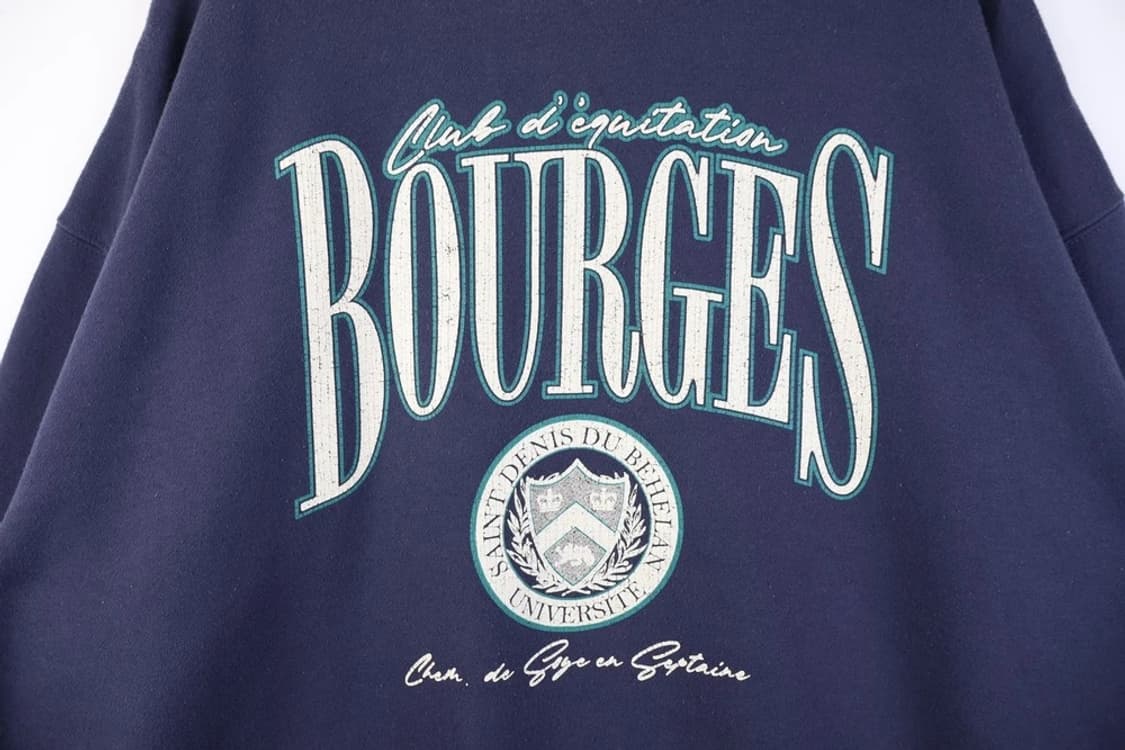 빈티지 BOURGES Golf Club 맨투맨 상품이미지5