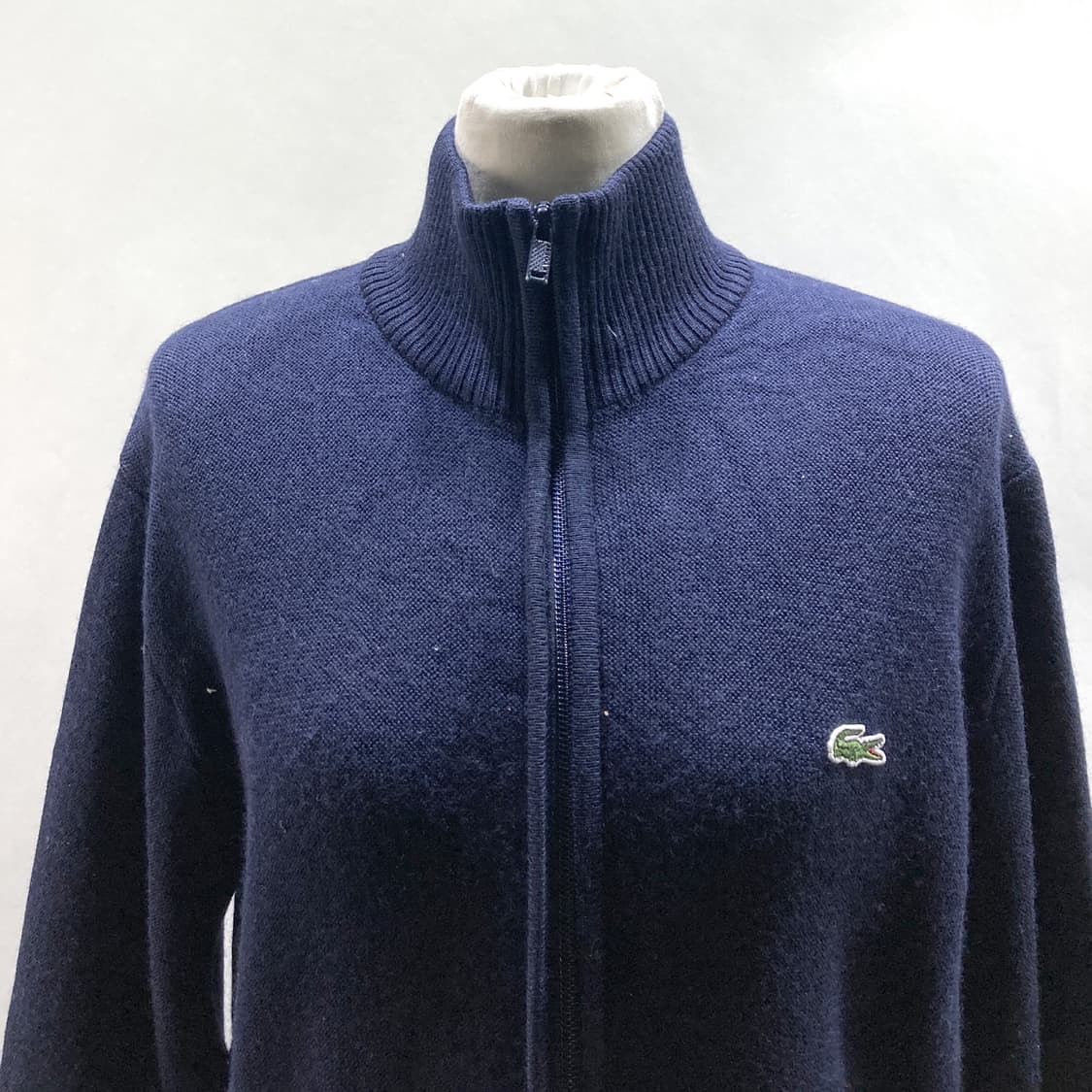 라코스테 남성순모니트집업자켓 네이비 95  상품이미지2
