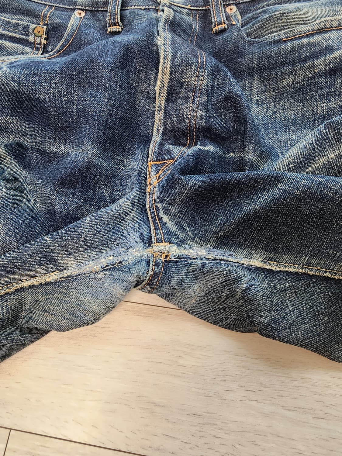 90s 일본 DENIME 셀비지 데님 상품이미지5