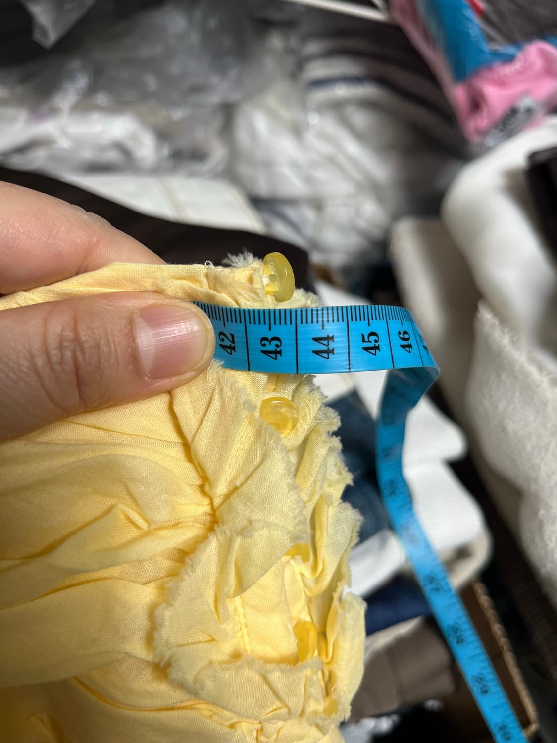 Earl Jean 얼진 옐로우 프릴 미니 스커트 26 상품이미지4