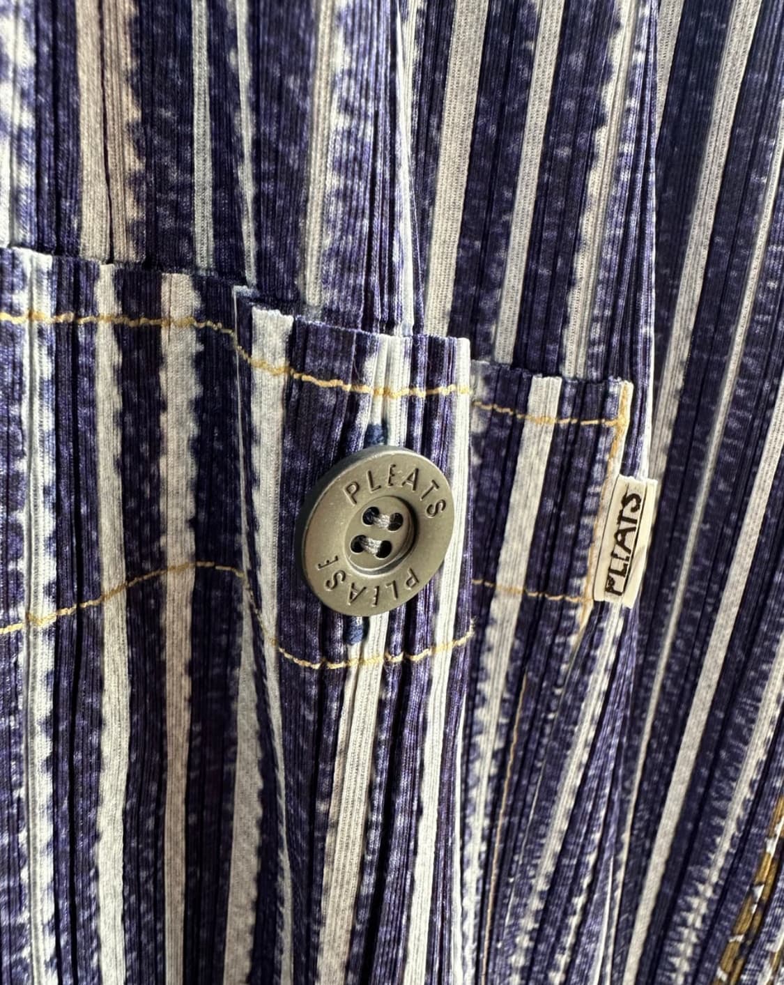 플리츠 플리즈 이세이 미야케 스트라이프 팬츠 4 상품이미지5