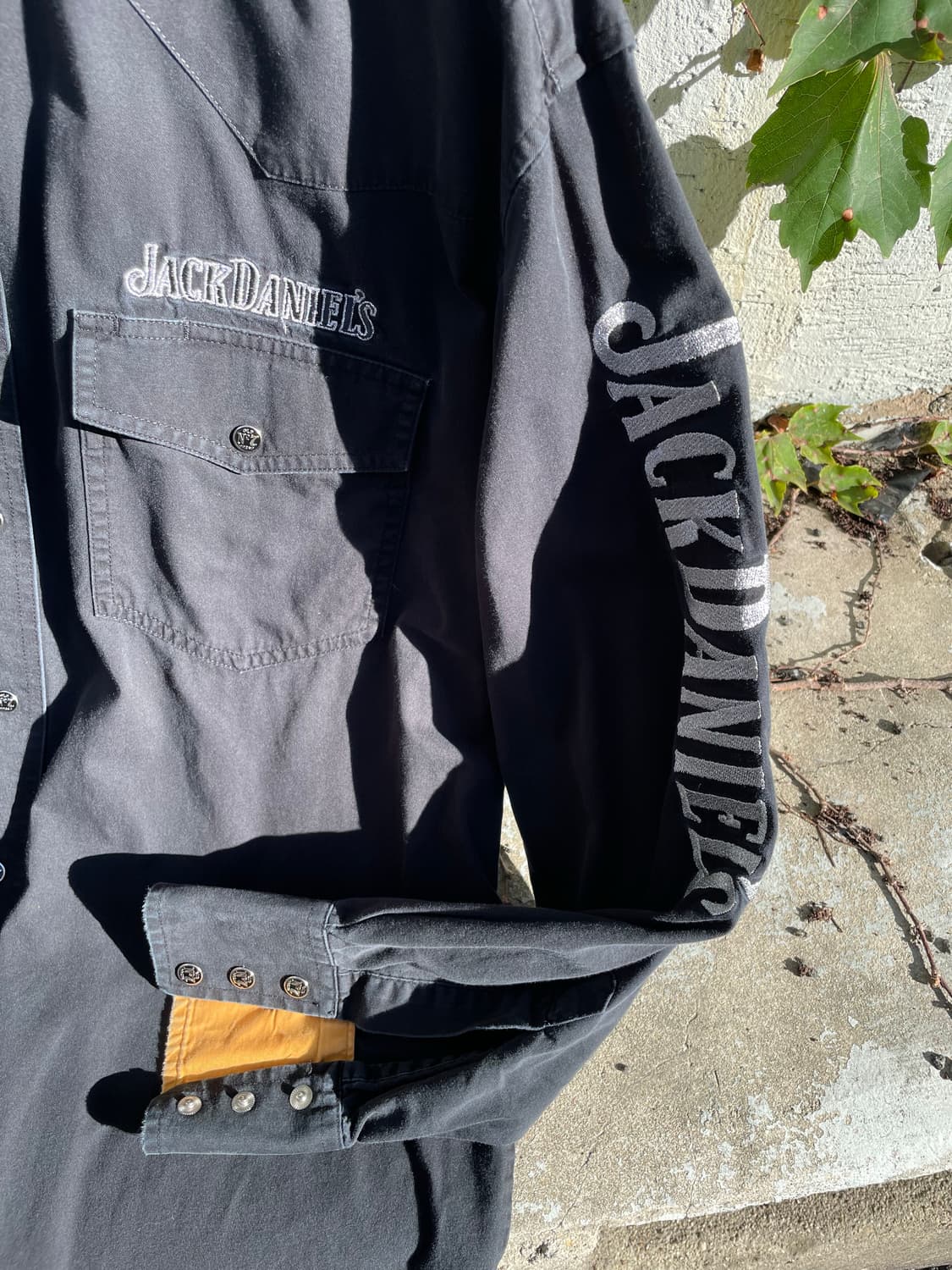 Wrangler x Jack daniels western shirt  상품이미지4