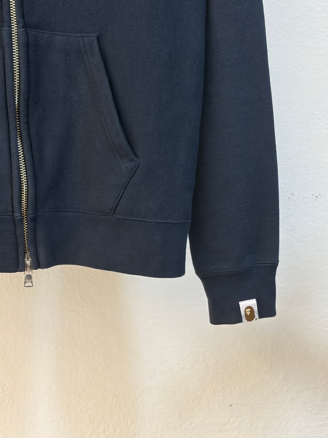 베이프 스타 딱붙핏 후드 집업 상품이미지7