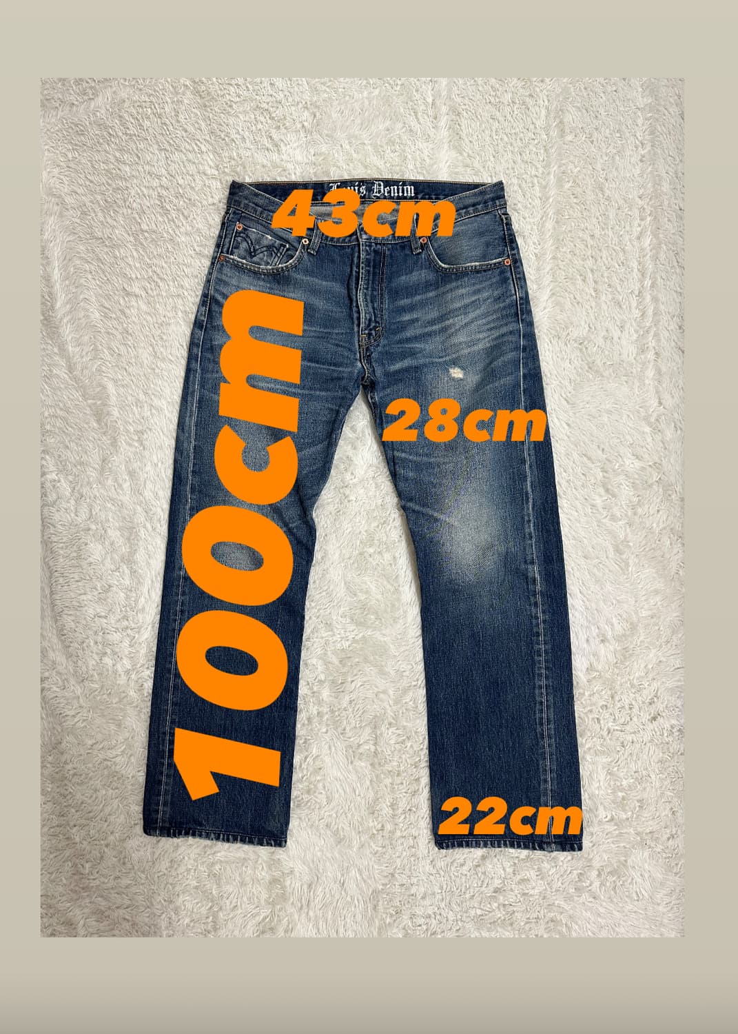 리바이스 데님 청바지 W34 L33 상품이미지2