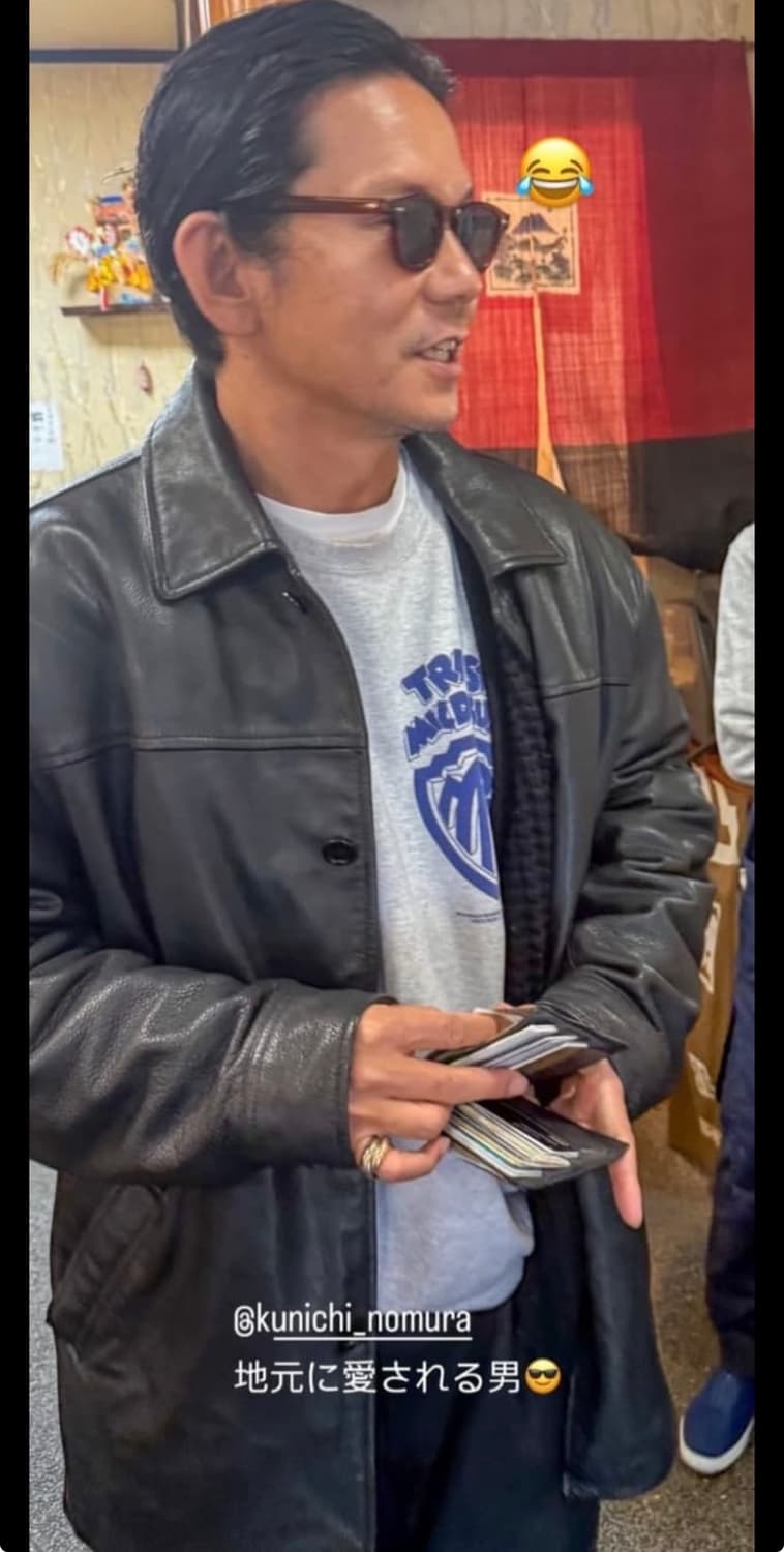 Old gap 레더 카코트 상품이미지1