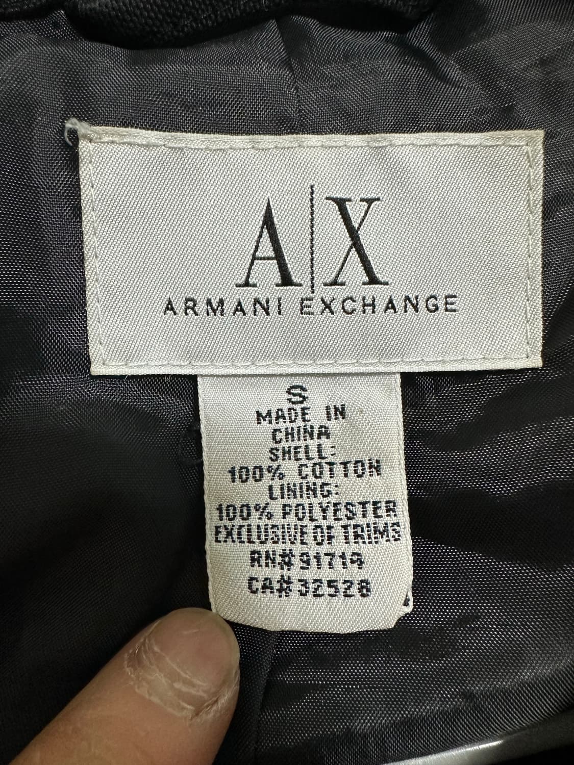 아르마니익스체인지 바이커자켓 상품이미지4