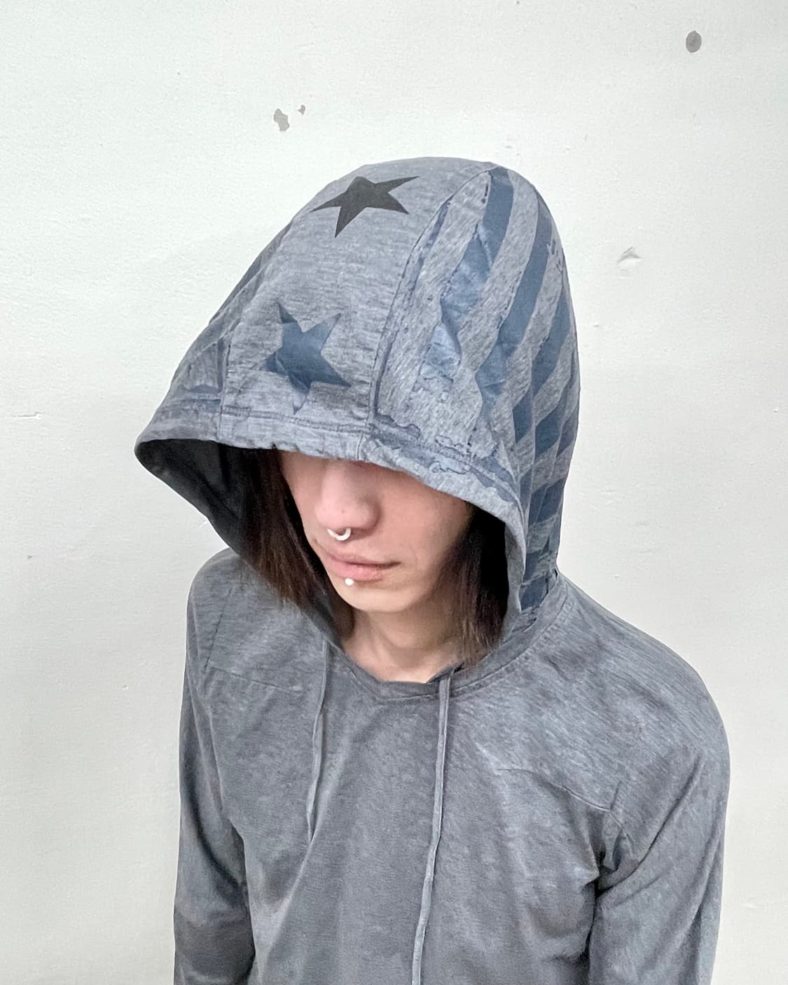 Hoodie Star Grey Hoodie 상품이미지4