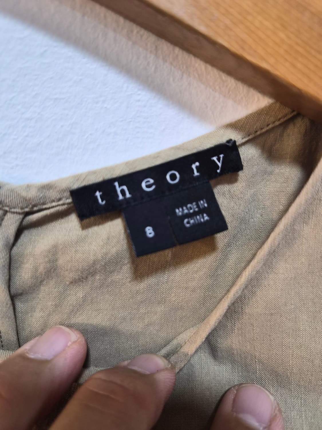 8) theory 띠어리 린넨 원피스 팝니다 상품이미지3