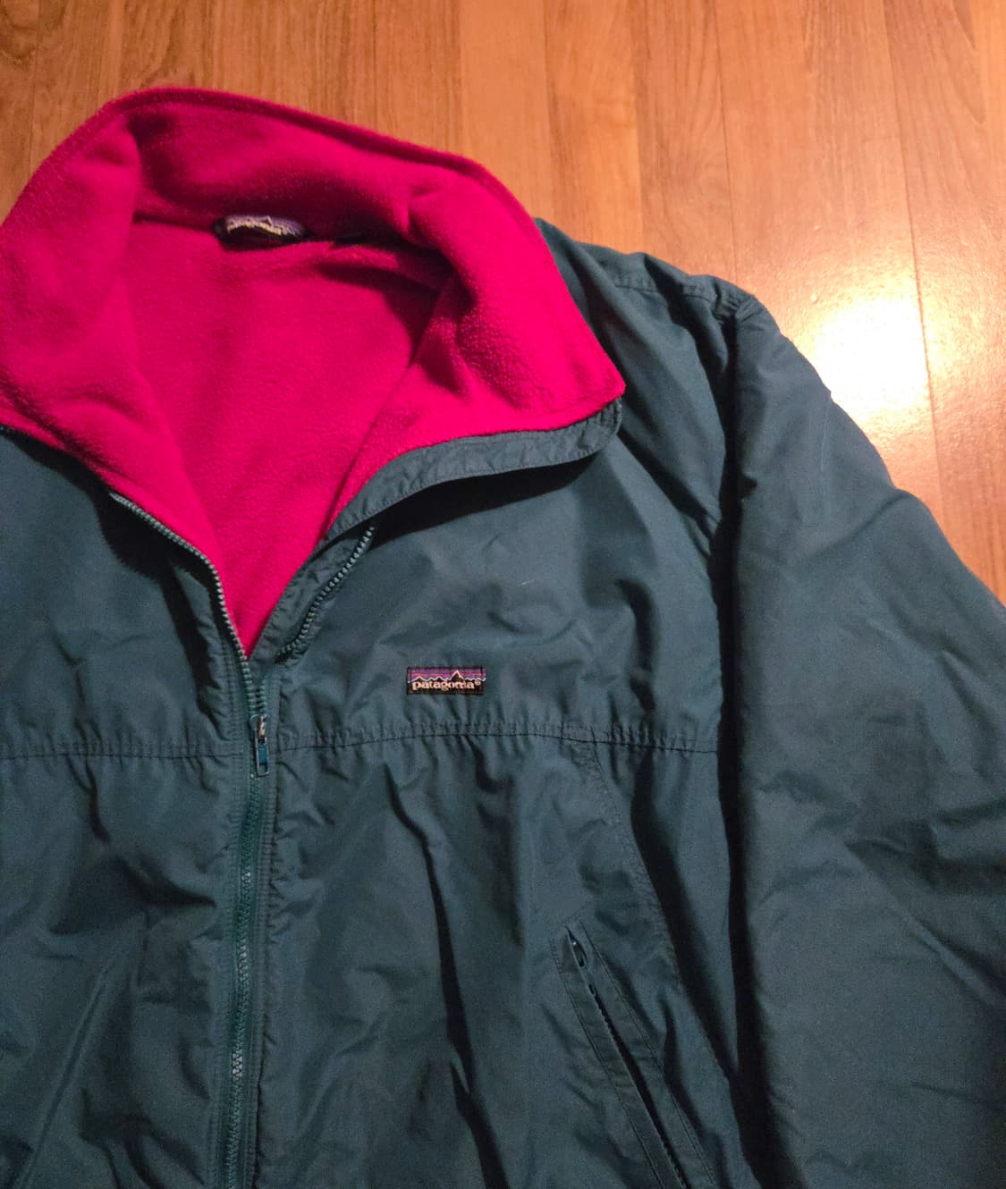 (2XL)파타고니아 80s Usa 쉘드 신칠라 봄버 자켓 플리스 자켓 상품이미지4