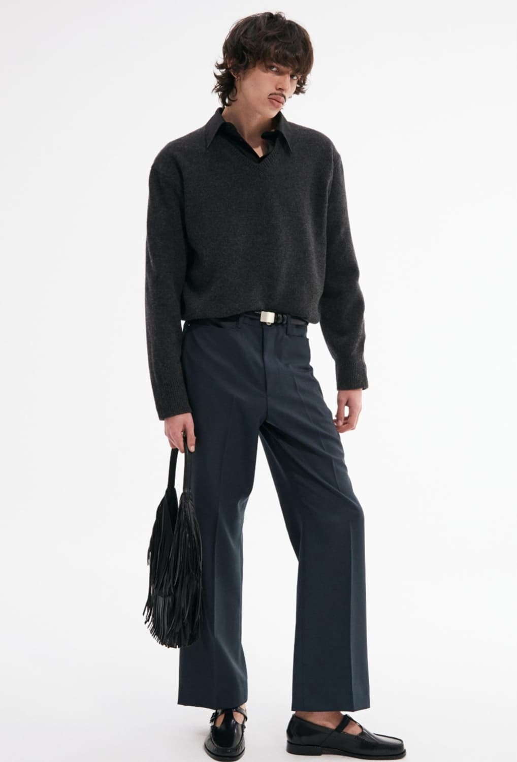 타일레 RETRO BELL TROUSERS TEAL BLUE 상품이미지2