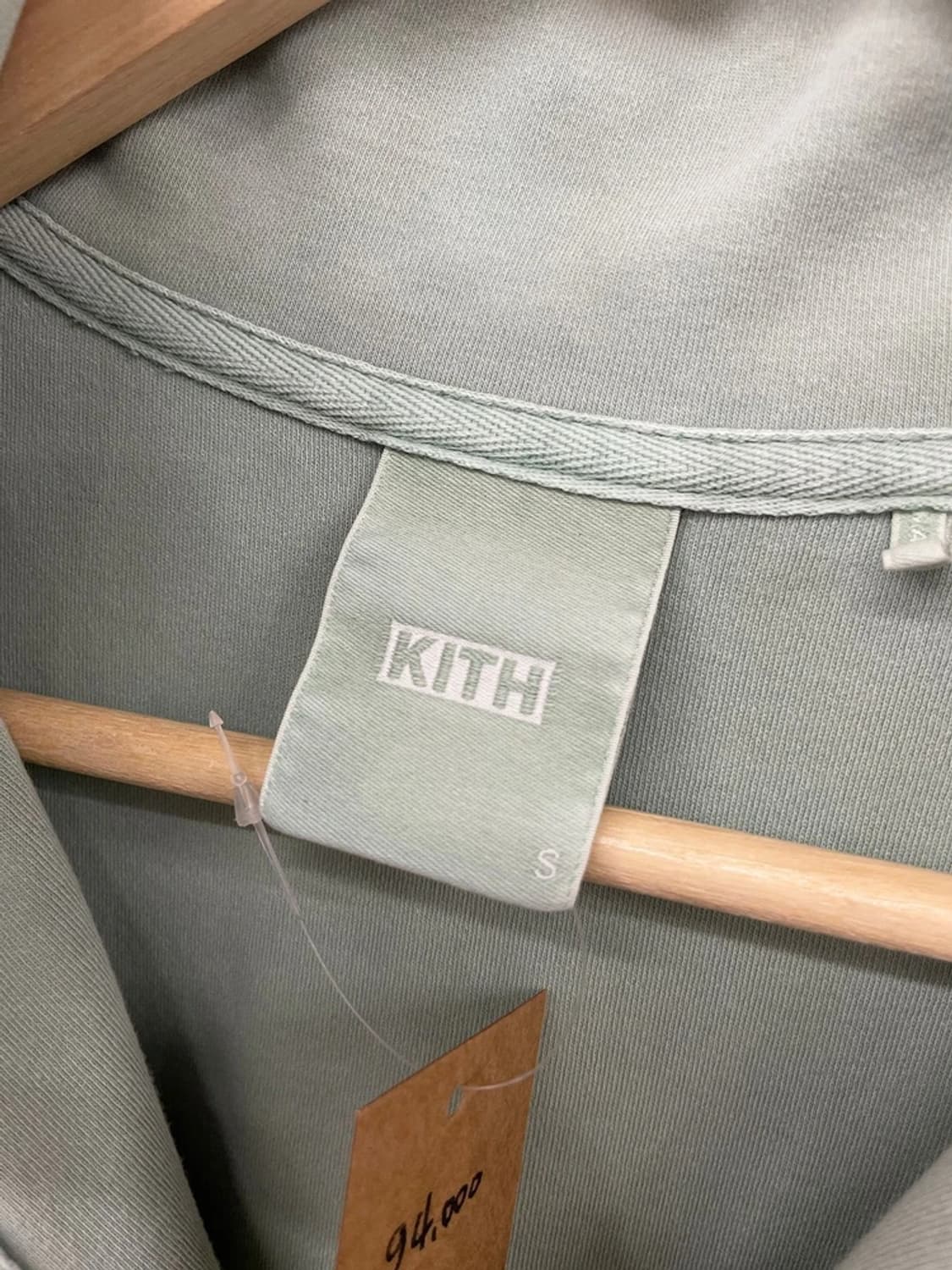 KITH 자수 로고 하프집업 맨투맨 PN9871 상품이미지5