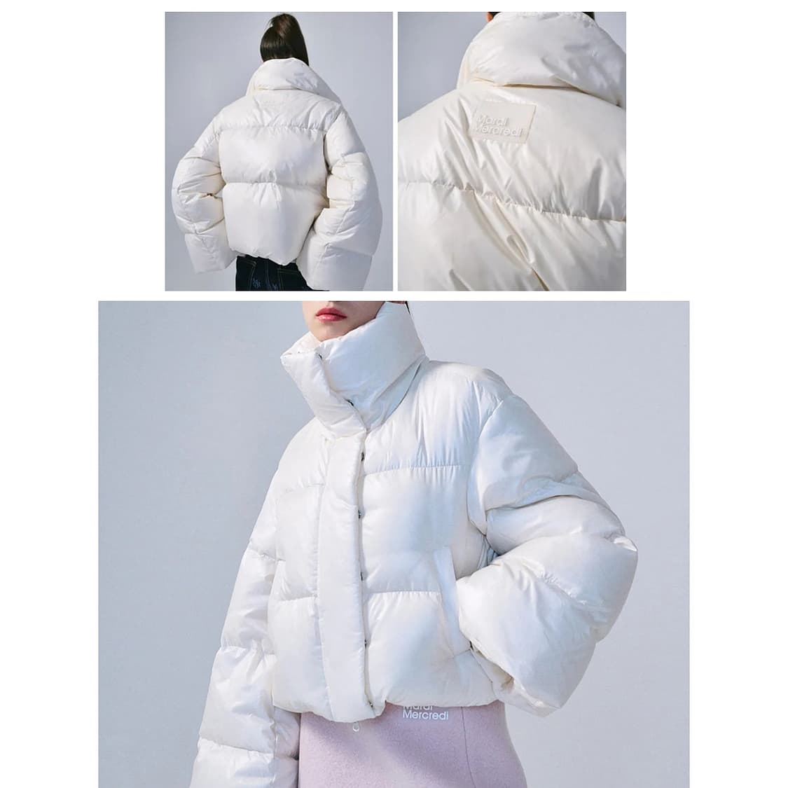 마르디 메크르디 23 크롭 패딩 상품이미지2