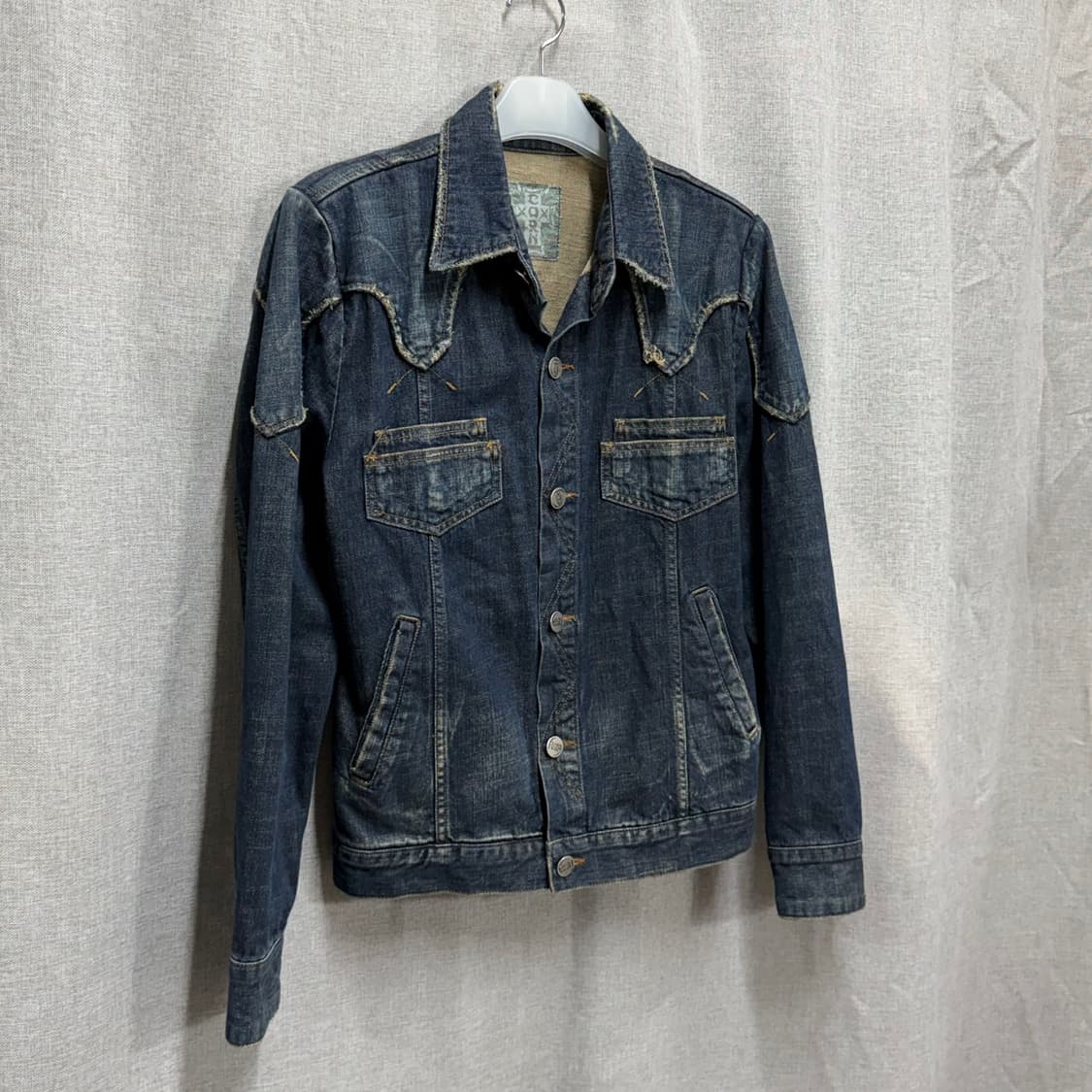 [XL] CORN 웨스턴 아카이브 데님 빈티지 청자켓 상품이미지2