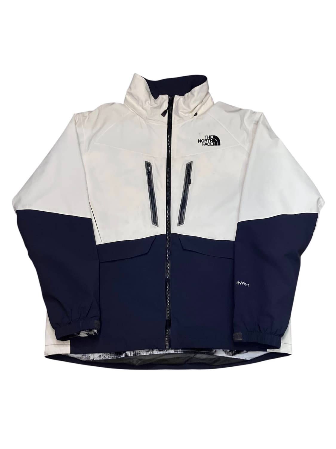 노스페이스 배색 바람막이 아이보리 네이비 100  #csz2801 상품이미지3